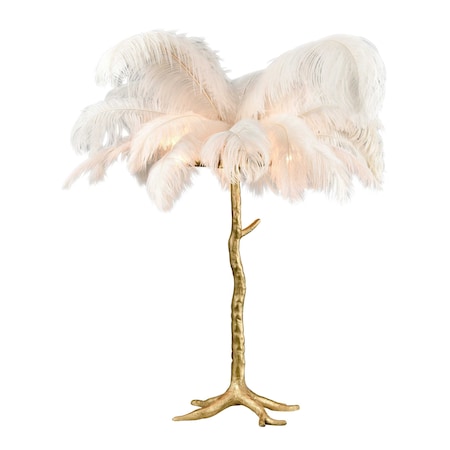 Elk Home Moorea 28'' High 3-Light Table Lamp - Gold H019-7226